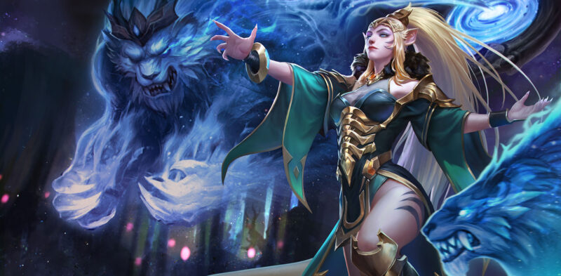 Khám phá vai trò của Arum trong việc bảo vệ Ái Linh và tạo điều kiện cho cô nàng Xạ Thủ tung ra sát thương.