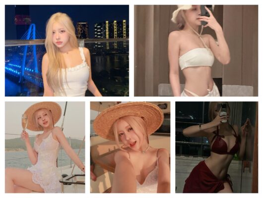 Rosé Việt Nam Sexy Với Bikini 2 Mảnh