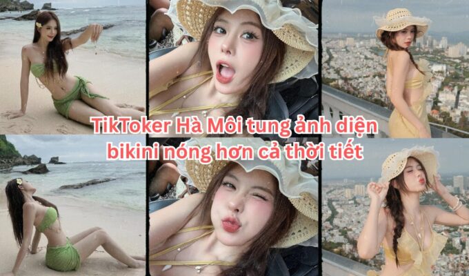 Tổng hợp ảnh Hà Môi Bikini