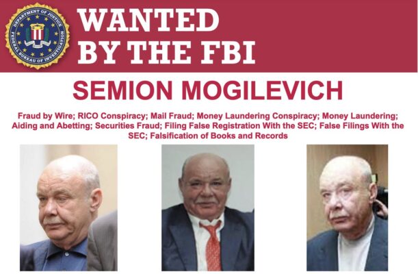 Hồ sơ FBI và truy nã quốc tế Semion Mogilevich