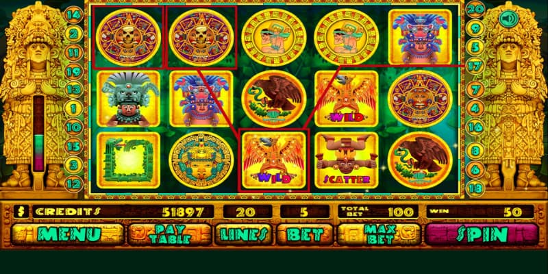 Chiến thuật chơi Kho Báu Aztec 23win hiệu quả 