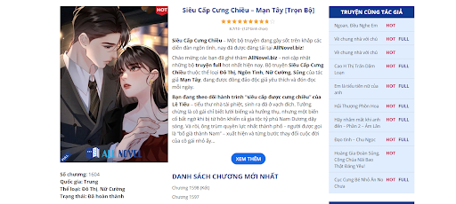 Siêu Cấp Cưng Chiều được yêu thích bậc nhất