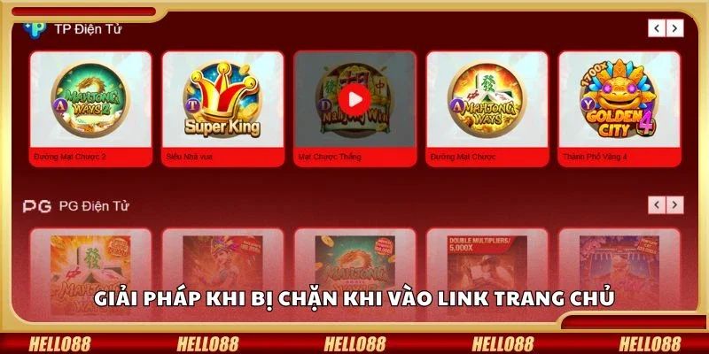 Khắc phục việc bị chặn khi vào link Hello88