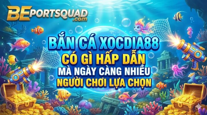 Bắn Cá xocdia88 có gì hấp dẫn mà ngày càng nhiều người chơi lựa chọn?