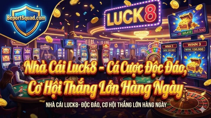 Nhà Cái Luck8 - Cá Cược Độc Đáo, Cơ Hội Thắng Lớn Hàng Ngày
