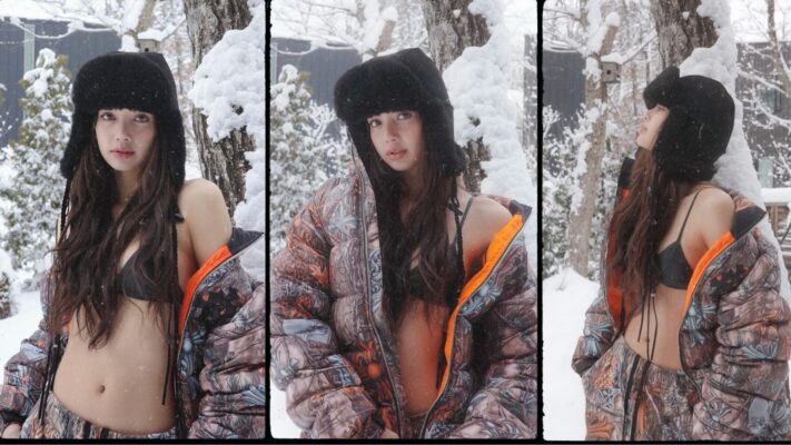 Lalisa Bikini Giữa Tuyết Trắng